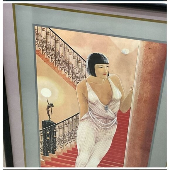 Framed Poster Print of “Intermezzo” by Muramasa Kudo Large 38 1/4” x 26” - Picture 3 of 9